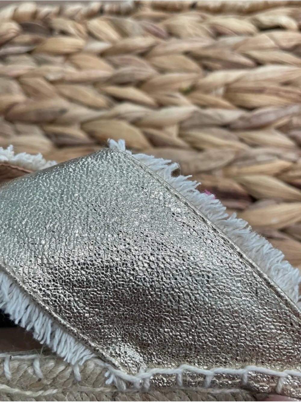 Olivia Miller shimmering metallic